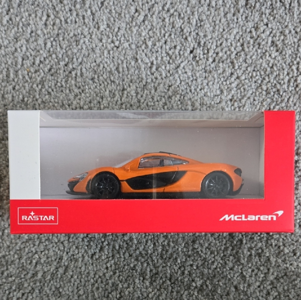 McLaren P1 Diecast Toy Car - Vibrant Orange